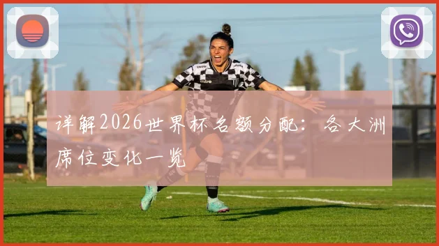 详解2026世界杯名额分配:各大洲席位变化一览